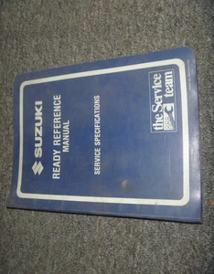 1993 Suzuki GSF400P Motorcycle Specifications Ready Reference Manual xz - Picture 1 of 11