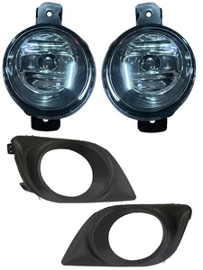 K D Fog Lamp set For Nissan Sunny (PAIR) With Bulb 2011-2015 OEM - Picture 1 of 8
