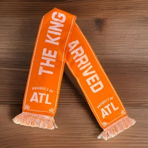 Atlanta United EL REY HA LLEGADO Bufanda ATL Cuello con Volantes MLS Futbol Club - Imagen 1 de 9