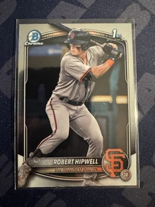 2025 Bowman Chrome Robert Hipwell 1st Bowman #BCP-238 San Francisco Giants - Picture 1 of 2