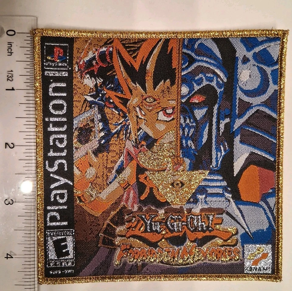 Yugioh Forbidden Mysteries Playstation Woven Patch - Image 1 of 1