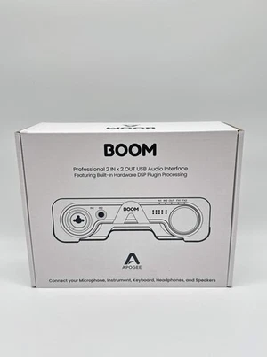 Apogee Boom профессиональный 2-в/2-выход USB-C аудио интерфейс новый - Изображение 1 из 4