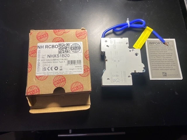 Wylex NHXS1B20 Circuit Breaker