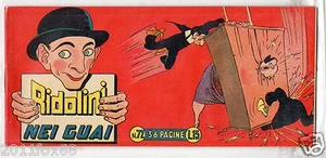 striscia ridolini n.72 serie rossa ottima originale ed. torelli 1950 larry semon - Imagen 1 de 1