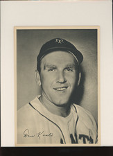 1949 New York Giants Picture Pack Paper Photo Dave Koslo