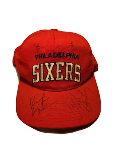 Charles Barkley & Rick Mahorn autographed 76ers hat - Picture 1 of 12