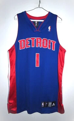 Adidas Authentic Chauncey Billups Detroit Pistons Jersey Road Stitched 40 M - Image 1 of 4
