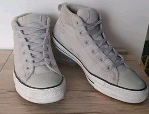 Converse All Star Chuck Taylor grau gewebtes Muster Turnschuhe Größe 9 Herren 11 Damen - Bild 1 von 12