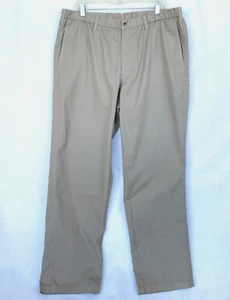 Issey Miyake Hombres Pantalones Talla 5 2XL Algodón Pantalones Cintura Elástica Beige - Imagen 1 de 10