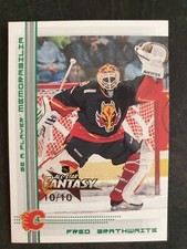 2000-01 BAP Memorabilia NHL All-Star Fantasy Emerald #190 Fred Brathwaite #10/10