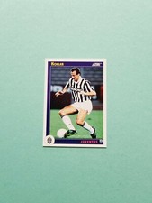 CARD NO. 168 JURGEN KOHLER JUVENTUS FIGURE 1992-1993 FOOTBALL SCORE NO STICKER