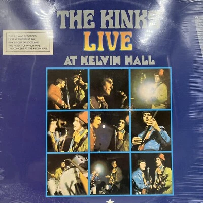 The Kinks - Live At Kevin Hall LP Spain Import 1980 ZL-502 NSPL 18191 SELAED! - Image 1 of 4