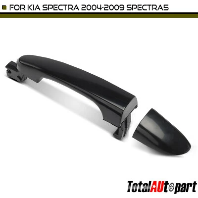 Manija de puerta exterior derecha negra imprimada para Kia Spectra 2004-2009 Spectra5 Foto 1 de 4