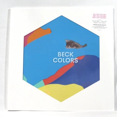 BECK - Colors  20217 1st Issue Deluxe Ed. Red vinyl 2xLP  45 rpm  SEALED - Image 1 of 3