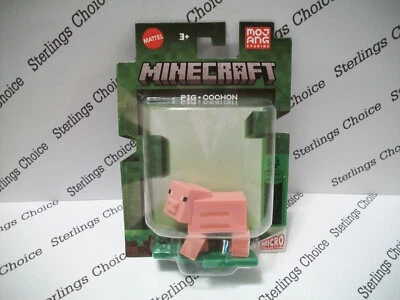Minecraft Micro Collection Figures Pig-cochon - Image 1 of 3