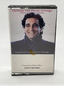 Christmas With Placido Domingo & Vienna Sym. Orch.~Cassette - Picture 1 of 2