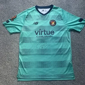 Ebbsfleet United 2022/23 Match Worn & Signed Away Shirt Player Issue Chris Solly - Picture 1 of 9