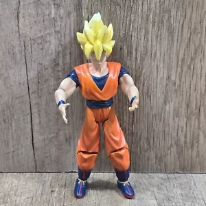 Modellino JAKKS Dragonball Z DBZ Collection SS GOKU 2003 6" vintage - Foto 1 di 7