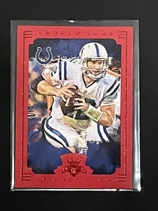 Andrew Luck 2015 Panini Gridiron King Football Red Framed Indianapolis Colts #84 - Picture 1 of 2