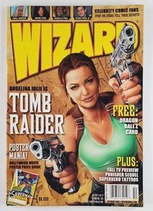 Wizard Magazine October 2000 Celebrity Issue, Marvel Knights, Tomb Raider NICE - Picture 1 of 4