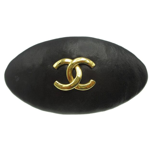 Get the best deals on CHANEL Leather Black Hair Accessories for