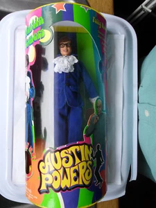 AUSTIN POWERS TALKING ACTION FIGURE 9 INCH TRENDMASTERS WITH SHAGADELIC CHEST HA - Picture 1 of 12