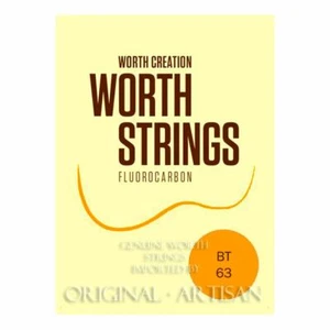 WORTH BROWN UKULELE STRINGS TENOR HIGH G GCEA MEDIUM TENSION DOUBLE LENGTH BT - Picture 1 of 1