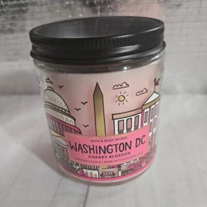 NEW! Bath & Body Works Washington Cherry Blossom Single Wick Candle Home - Picture 1 of 4