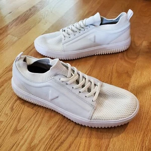 MARK NASON Size 10.5/44 Mens sneakers 68617 Casual Slip On athletic shoes White - Picture 1 of 8