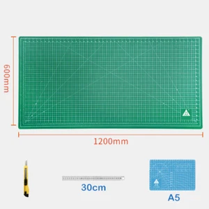 60 x 120cm PVC Self-Healing CUTTING MAT Reversible Non-Slip Printed Grid Line - Picture 1 of 6