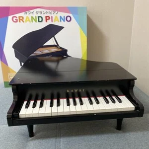 KAWAI Mini Grand Piano 32 Key Toy Piano Black Musical Instrument Used From JPN - Picture 1 of 14