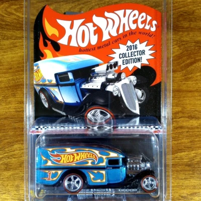 Hot Wheels RLC 2016 коллекционное издание доставка по почте бирюзовый цвет Real Riders - Изображение 1 из 3