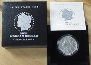 2021-O MORGAN DOLLAR - OGP W/ COA - FREE SHIPPING! - Picture 1 of 4