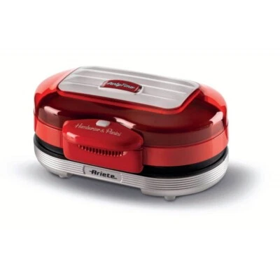 Ariete 205 Hamburger Maker Party Time, Macchina per fare hamburger, Rosso Rotex - Immagine 1 di 4