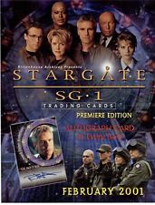 Stargate SG-1 season 1, 4, 5, 6, 7 & 8 - 6 Sell Sheets [8 1/2" x 11"]