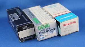 Lot of 3: BVA Photo Projection 900W 120V Lamp / Bulb Studio Projector NOS - Picture 1 of 2