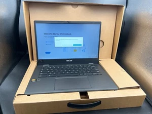 ASUS Chromebook CM1402FM2A-WS44FT 14" MediaTek Kompanio 520 4GB 64GB SSD Used - Picture 1 of 4