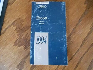 94 Escort Owners Operators Manual - Picture 1 of 1