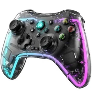 Controller For Nintendo Switch Android iOS Wireless Transparent PC PS3_4 - Picture 1 of 6