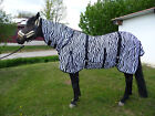 **FLY BLANKET**ZEBRA for the coupling - NEW with neck 175 cm and belly bib