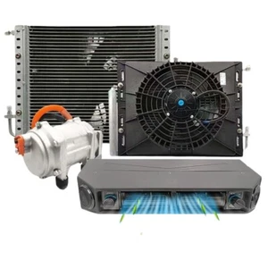 Universal Underdash Car Truck Air Conditioner 12V Electric A/C Kit Cooling Only - Picture 1 of 14