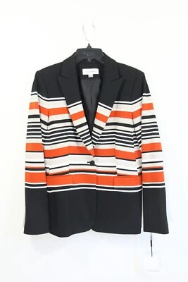 Blazer de Trabajo Calvin Klein Nuevo Mujer Traje Chaqueta Talla 6 Negocios Profesional CK Foto 1 de 4