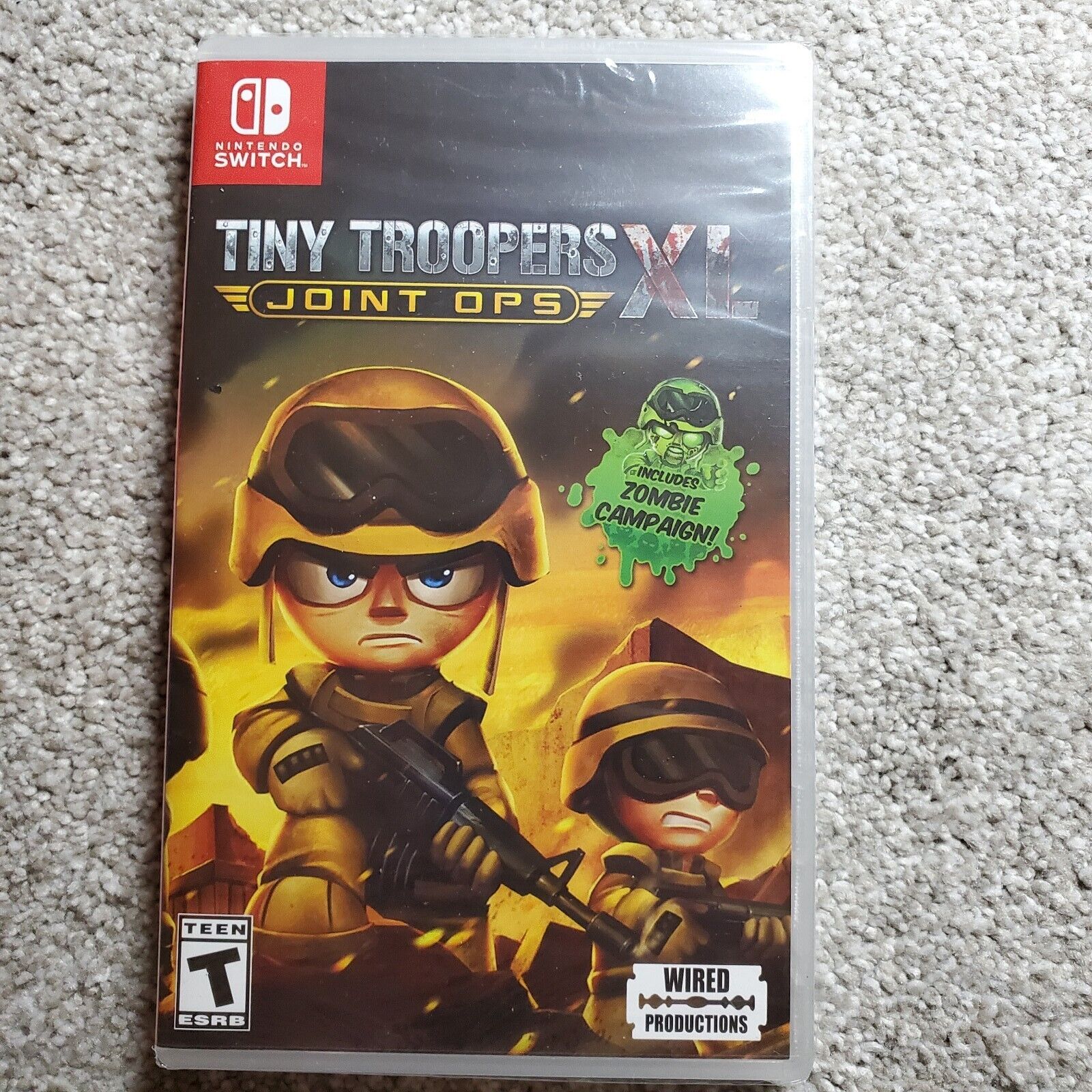 Tiny Troopers Joint Ops XL Nintendo Switch sealed NEW