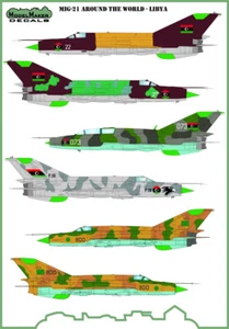 MiG-21 Around The World - Libya - MD32110 - masks - Picture 1 of 2