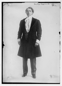 Dustin Lancy Farnum,1874-1929,American singer,vaudeville preformer,actor