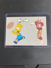 JOE-KNOWS-BART Joe Montana 49ERS  HOF NM-Mint Promo