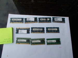 5GB-(10 X 512MB), PC2-4200, RAMAXEL/QIMONDA 512MB-PC2-4200 LAPTOP RAM/BOXC - Picture 1 of 6