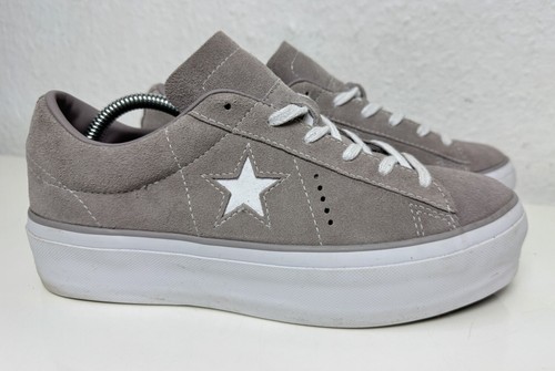 Sneakers Converse Chucks velluto plateau taglia 6 39 scarpe pelle scarpe basse