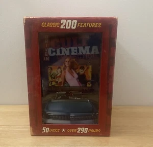 Drive-In Cult Cinema Collection: 200 Classic Features DVD 50-Disc Set RARE OOP - Picture 1 of 7