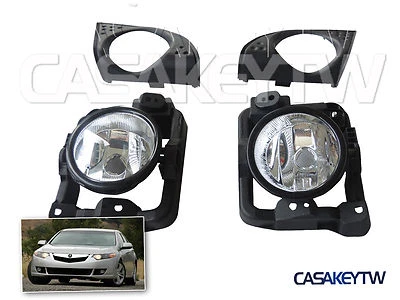 NEW Pair 09 10 For HONDA ACCORD EURO FOG LIGHT LAMP FOGLIGHT FOG LAMP CU2 CU - image 1 of 4